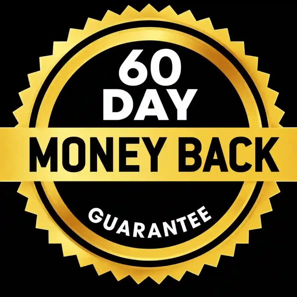 60 day guarantee badge